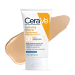CeraVe Hydrating Mineral Sunscreen SPF 30 Light Sheer Tint – 50ml. - Image 2