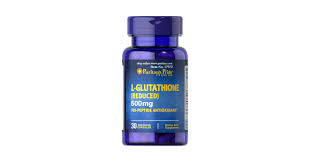 Puritan’s Pride L-Glutathione 500 mg (30 Capsules).