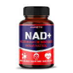 Aumeto NAD+ Nicotinamide Riboside Resveratrol – 90 Capsules.