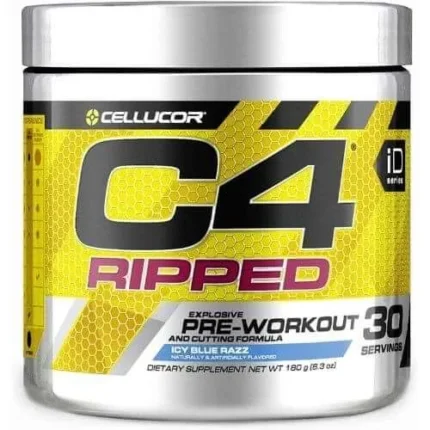 C4 Ripped, Pre workout (30 Servings).