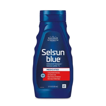 Selsun Blue Dandruff Shampoo Medicated with Menthol – 325ml.