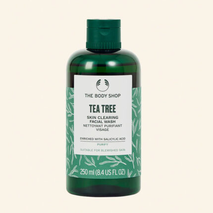 The Body Shop Tea Tree Skin Clearing Facial Wash – 250ml.