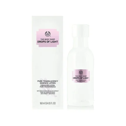 The Body Shop Drops Of Light Pure Translucency Essence Lotion – 160ml.